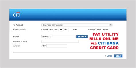 apply citibank credit card|Credit Card Utility Bill Payment Service .